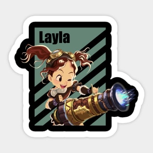 Layla Mobile Legends Sticker